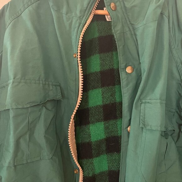 Vintage L.L. Bean Women's Baxter State Parka, Green XL - Picture 2 of 5